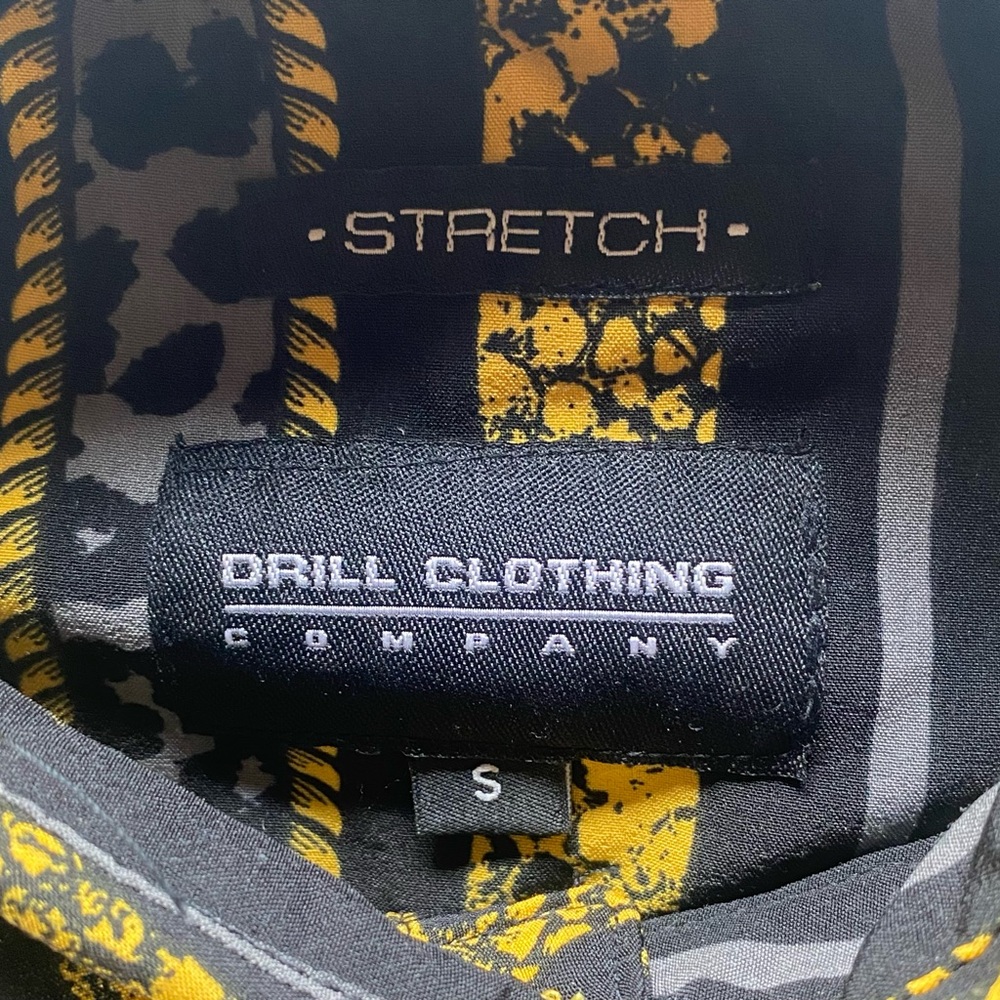 Vintage Single Stitch Patterned Button Up - image 8